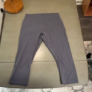 Lululemon Gray Align Crop